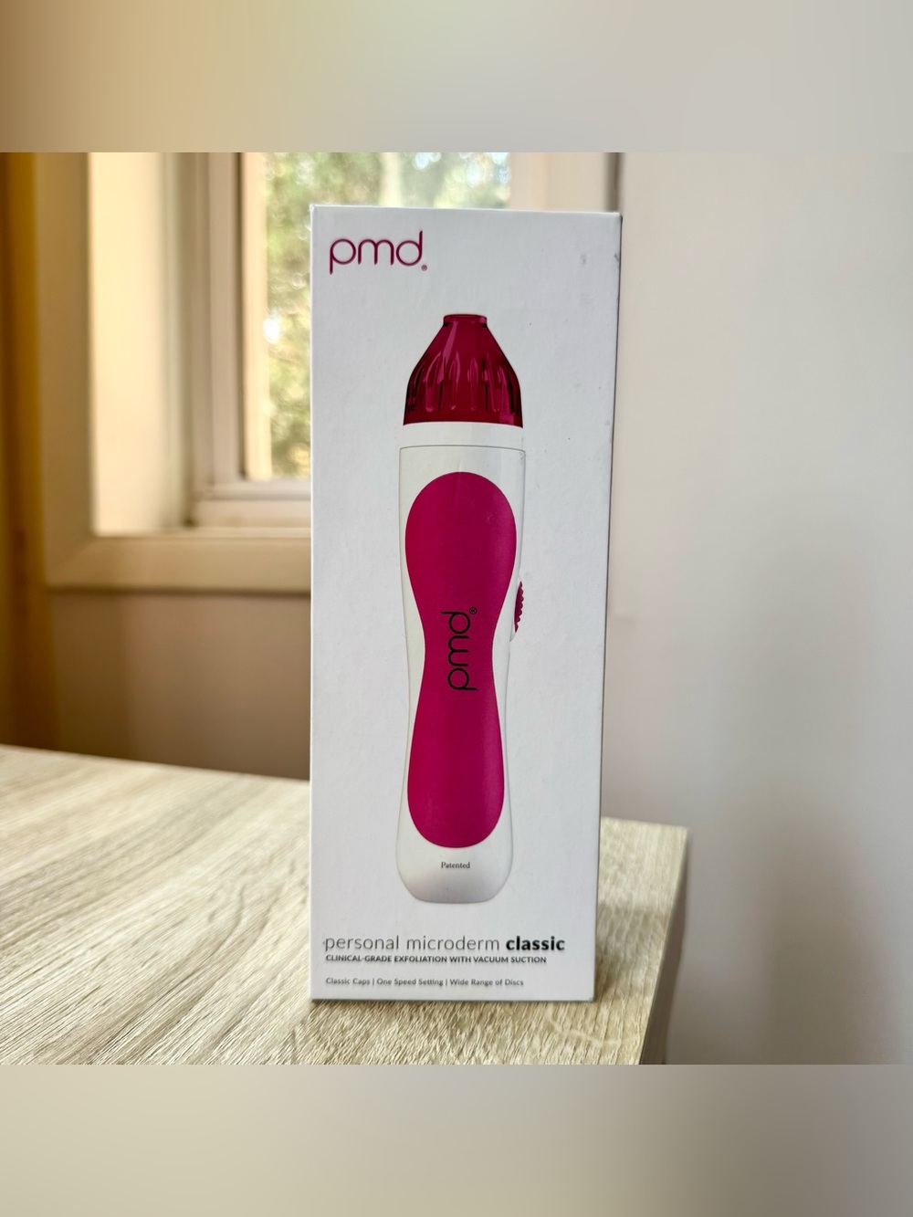 New PMD Personal Microderm Exfoliator Device Pink